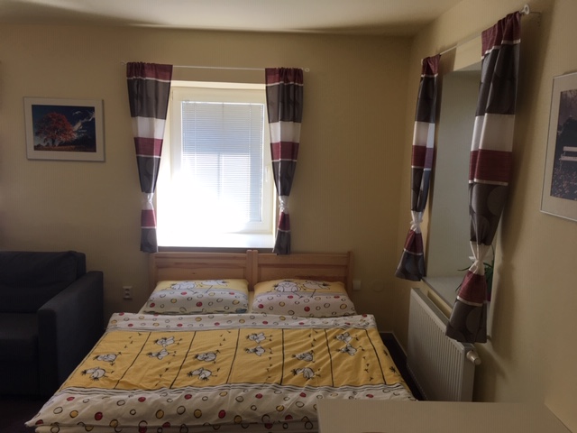 Šedé apartmá